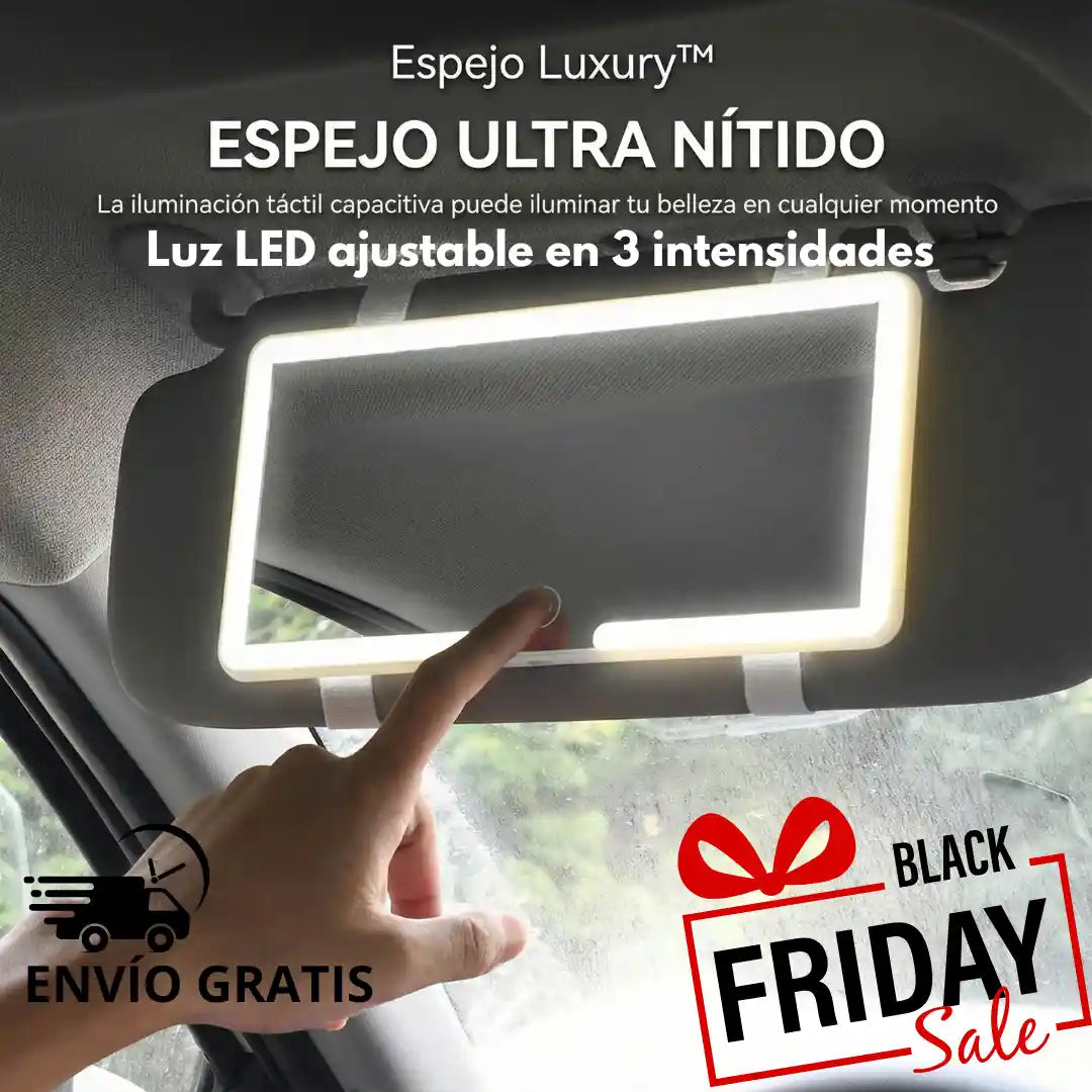 Espejo Luxury™ – La Luz Perfecta Para Retocarte En Cualquier Lugar